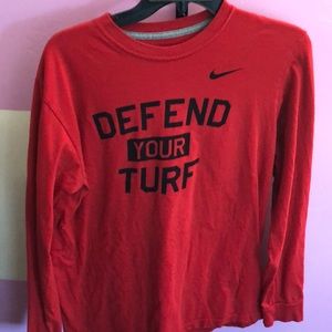 Nike defend your turf regular fit shirt